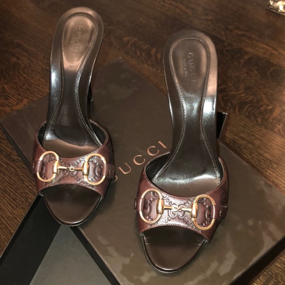 Gucci 3” mules - Picture 1 of 6
